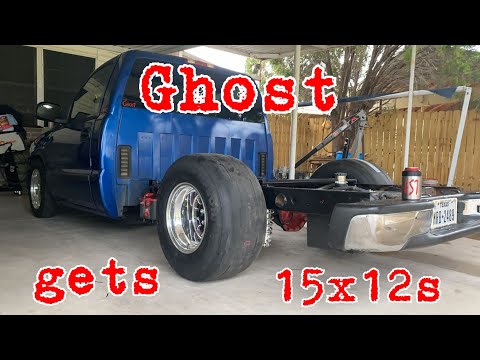 ghost gets narrowed rear end and 15x12s