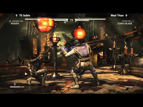 MKX @ Last Man Standing - TS Sabin (Raiden) vs Mad Titan (Sonya) [720p/60fps]