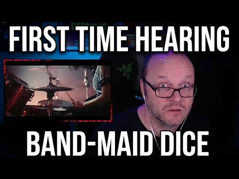 First Time Hearing BAND-MAID DICE and WOW #bandmaid #reactionvideo #music #firsttimereaction