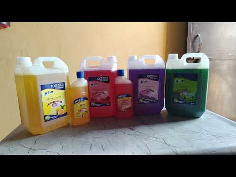 Asmi lemon floor cleaner, multipurpose, packaging size: 5 lt...