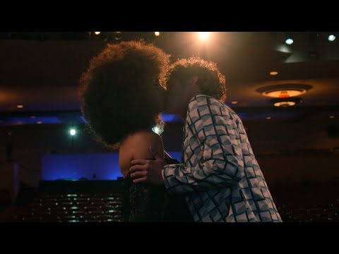 Ricky & Gina’s first kiss (High School Musical: The Musical: The Series 3x08)