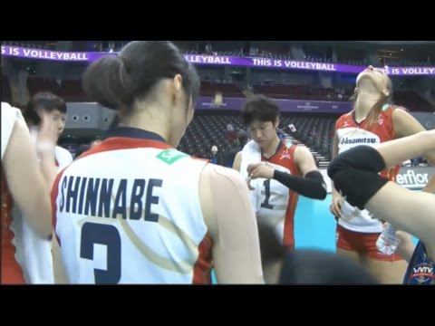 長岡望悠+新鍋理沙 Miyu Nagaoka+Risa Shinnabe VakifBank vs Hisamitsu Springs 2016 Club World Championship