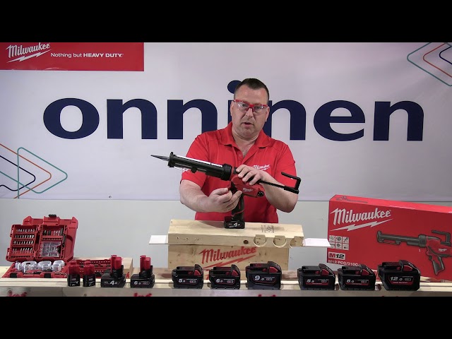 milwaukee Caulk gun milwaukee m12 pcg/310c-0