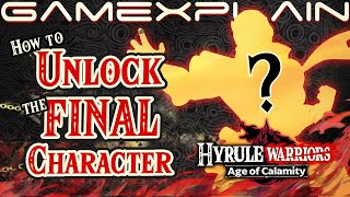 How to unlock the FINAL SECRET Character in Hyrule Warriors: Age of Calamity + Gameplay Showcase!