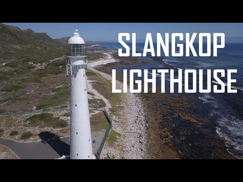 Slangkop Lighthouse in Kommetjie, Cape Town, Western Cape, South Africa