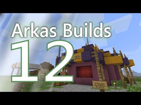 Arkas Builds Mindcrack - Episode 12 :: Flash Moo & The Flying Companions