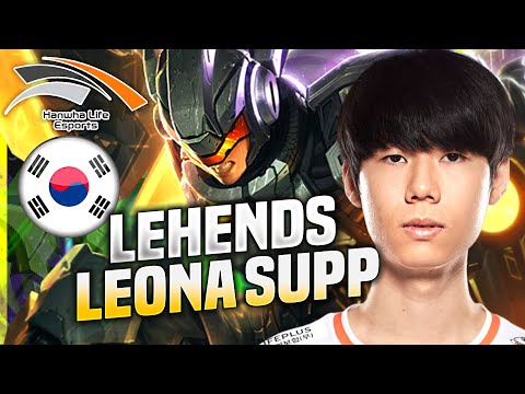 LEHENDS CHILLING WITH LEONA! - HLE Lehends Plays Leona Supp vs Sett! | KR SoloQ Patch 10.22