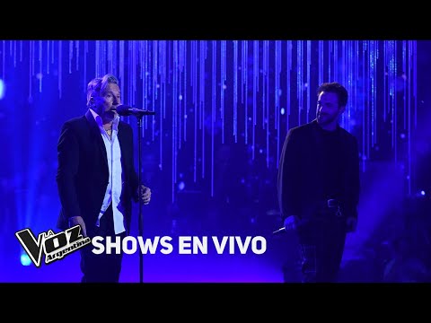 Montaner y Braulio cantan "Tan enamorado" - La Voz Argentina 2018