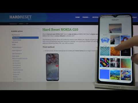 All Available Wallpapers on NOKIA G10 – Set Up Wallpaper