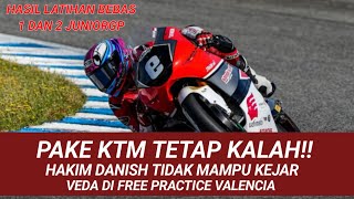 Download lagu GILA!! VEDA EGA PRATAMA PALING CEPAT DIANTARA PEMBALAP ASIA DI FREE PRACTICE VALENCIA JUNIORGP 2025 mp3