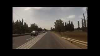 preview picture of video 'כביש 4 מצומת מתמ לצומת אורן  - .Road 4 from Matam Junc. to Oren Junc'