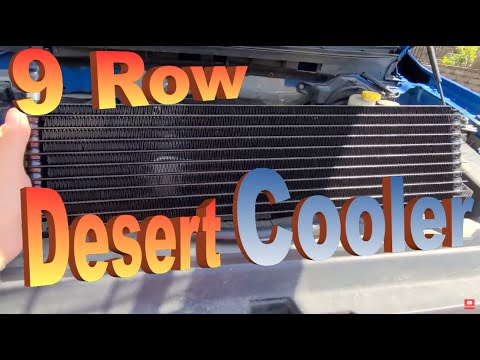 Upgrading F150 to a 9 Row Transmission Cooler - Saudi Desert Package