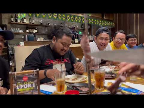 Orang desa makan makanan brazil | ditraktir presiden standupindo