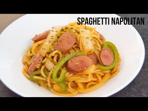 EASY SPAGHETTI NAPOLITAN RECIPE (JAPANESE KETCHUP PASTA)