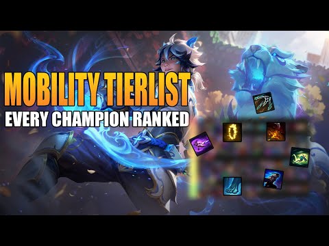 I Ranked Every Champion by When You NEED Mobility