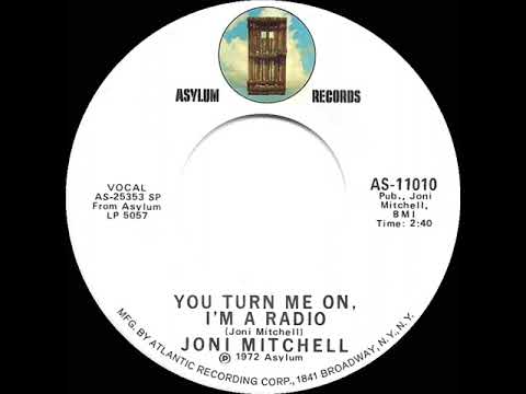 1973 HITS ARCHIVE: You Turn Me On, I’m A Radio - Joni Mitchell (mono 45)