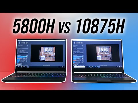 AMD Ryzen 7 5800H vs Intel i7-10875H - Best 8 Core Laptop CPU?