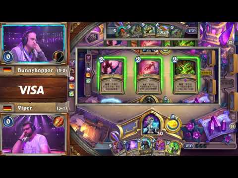 Bunnyhoppor vs Viper《爐石戰記》HCT 世界總決賽 - Day 4