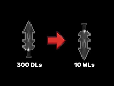 Selling fake Black Ultraviolet Sword for BGLs! | Growtopia