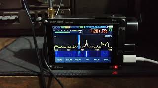 Malahit DSP SDR - Amateur Radio Listening @ 7281 kHz LSB