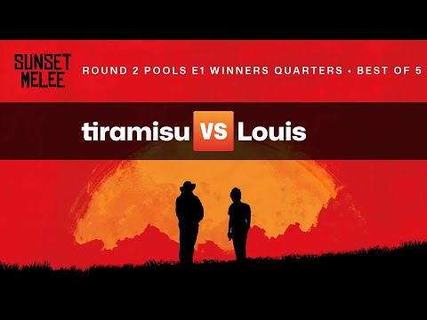 Sunset Melee Round 2 Pools E1 Winners Quarters — tiramisu vs Louis — Super Smash Bros. Melee