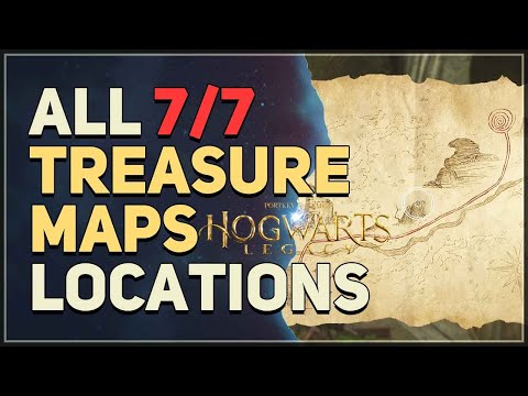 All 7 Treasure Map Locations Hogwarts Legacy