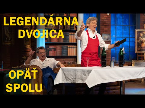 Konečne sú späť! Dvojica Miro Noga a Števo Skrúcaný v ich legendárnej scénke Bažant na víne ????