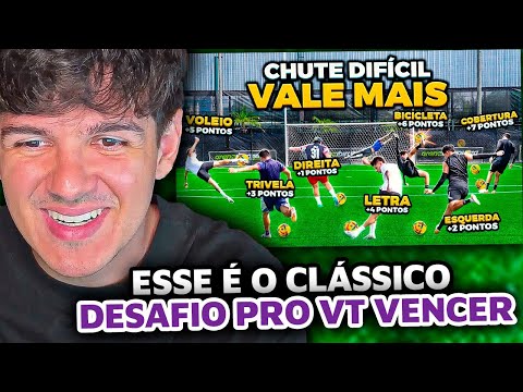 O CHUTE MAIS DIFÍCIL VALE MAIS!! TEVE MUITO GOLAÇO INACREDITÁVEL - wardi REACT!