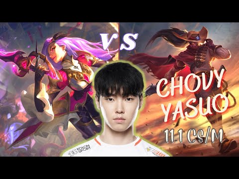 CHOVY SHOWS [ HOW TO COMEBACK FROM BEHIND] WITH YASUO VS KATARINA, 11.1 cs/m EUW BOOTCAMP (12/6/3)
