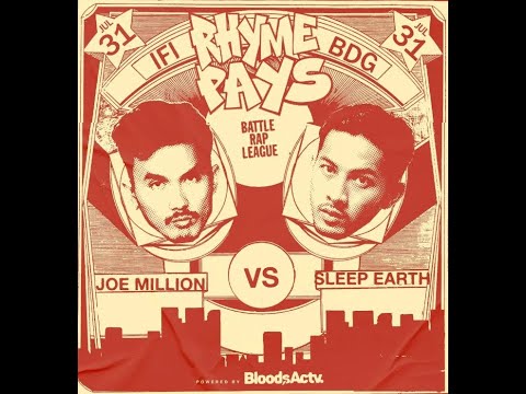 RHYME PAYS BATTLE RAP LEAGUE S1 - JOE MILLION Vs SLEEPEARTH