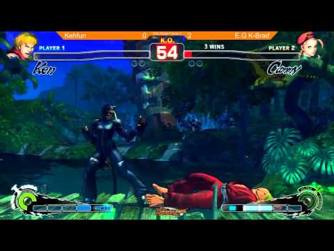 USF4: Kehfun Ken] vs E.G K-Brad [Cammy] FT5