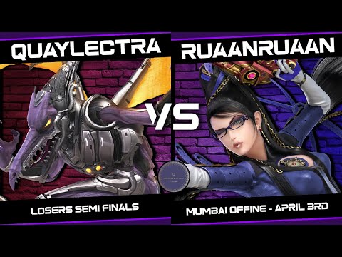 Quaylectra (Ridley) vs RuaanRuaan (Bayonetta) - Quaylectric Qronicles Mumbai 2 - Losers Semifinals