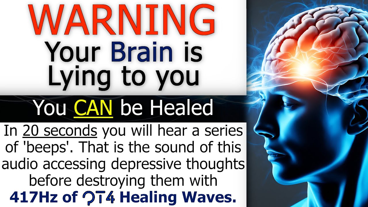 KILLS Negative Thoughts DEEP in the Brain (⚠️ NOT an 'Easy Ride' - this is EXTREMELY Powerful)