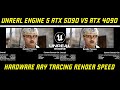 Unreal Engine 5 RTX 5090 Vs RTX 4090 Render Speed