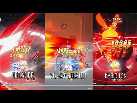 Honkai Impact 3 Memorial Arena [EX] - Bright Knight, Argent Knight, Homu Emperor