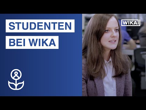 Studenten bei WIKA
