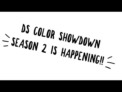 Daniel Smith Color Showdown Season 2 is happening!!