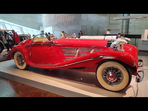 1936 Mercedes-Benz 500K Supercharged Kompressor Up Close Video