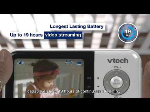 Vtech VM5254 babymonitor met camera, 5 inch video babymonitor, LCD