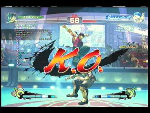 M.Bison (HAHA ROMAN 30) vs. Yun (Arubi 1988) SSF4AE HD