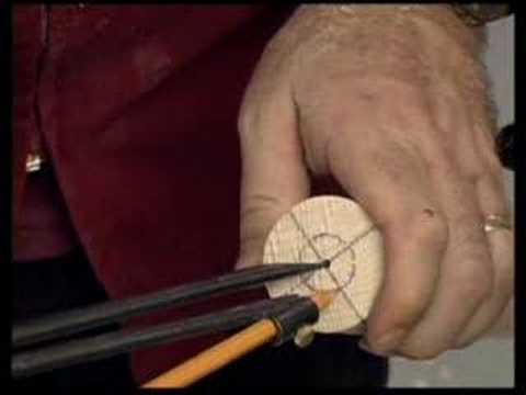 Making an Oval wooden handle with Robert Sorby Stebcentres