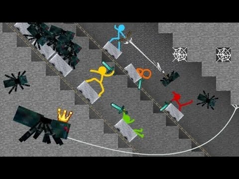 Cave Spider Roller Coaster - Animation vs. Minecraft Shorts Ep. 14