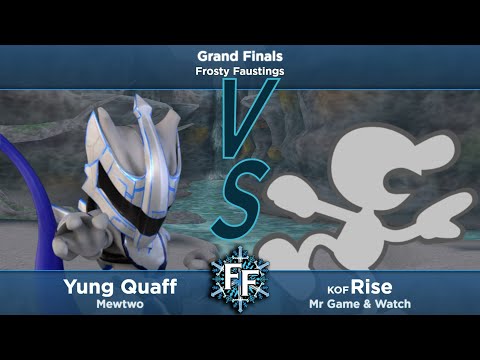 Frosty Faustings XVI Grand Finals - Yung Quaff (Mewtwo) Vs. KOF Rise (Mr Game & Watch)