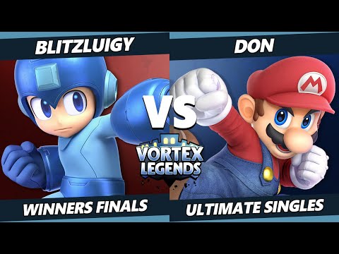 Vortex Legends 31 Winners Finals - BlitzLuigy (Mega Man) Vs. Don (Mario) SSBU Ultimate Tournament