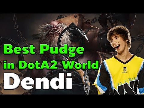 Dendi Best Pudge in Dota 2 World
