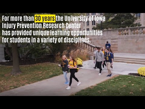 Video: IPRC marks 30 years of injury prevention and education – University of Iowa College of Public Health