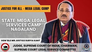 Hon’ble Mr. Justice Surya Kant, Judge SCI, Speech at State Mega Legal Services Camp 2025;?>