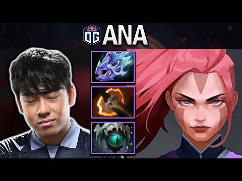OG.ANA ANTI-MAGE WITH 1018 GPM - DOTA 2 7.27 GAMEPLAY