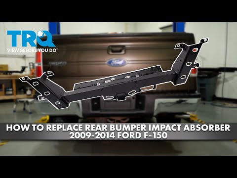 How to Replace Rear Bumper Impact Absorber 2009-2014 Ford F-150