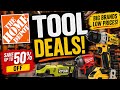 HOME DEPOT TOOL DEALS 🔥 50% OFF?! Milwaukee, DeWalt, Ryobi CLEARANCE!